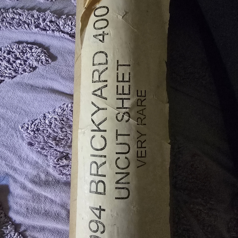Brickyard 400 Uncut Sheet Poster